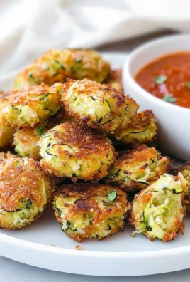 Zucchini Garlic Bites