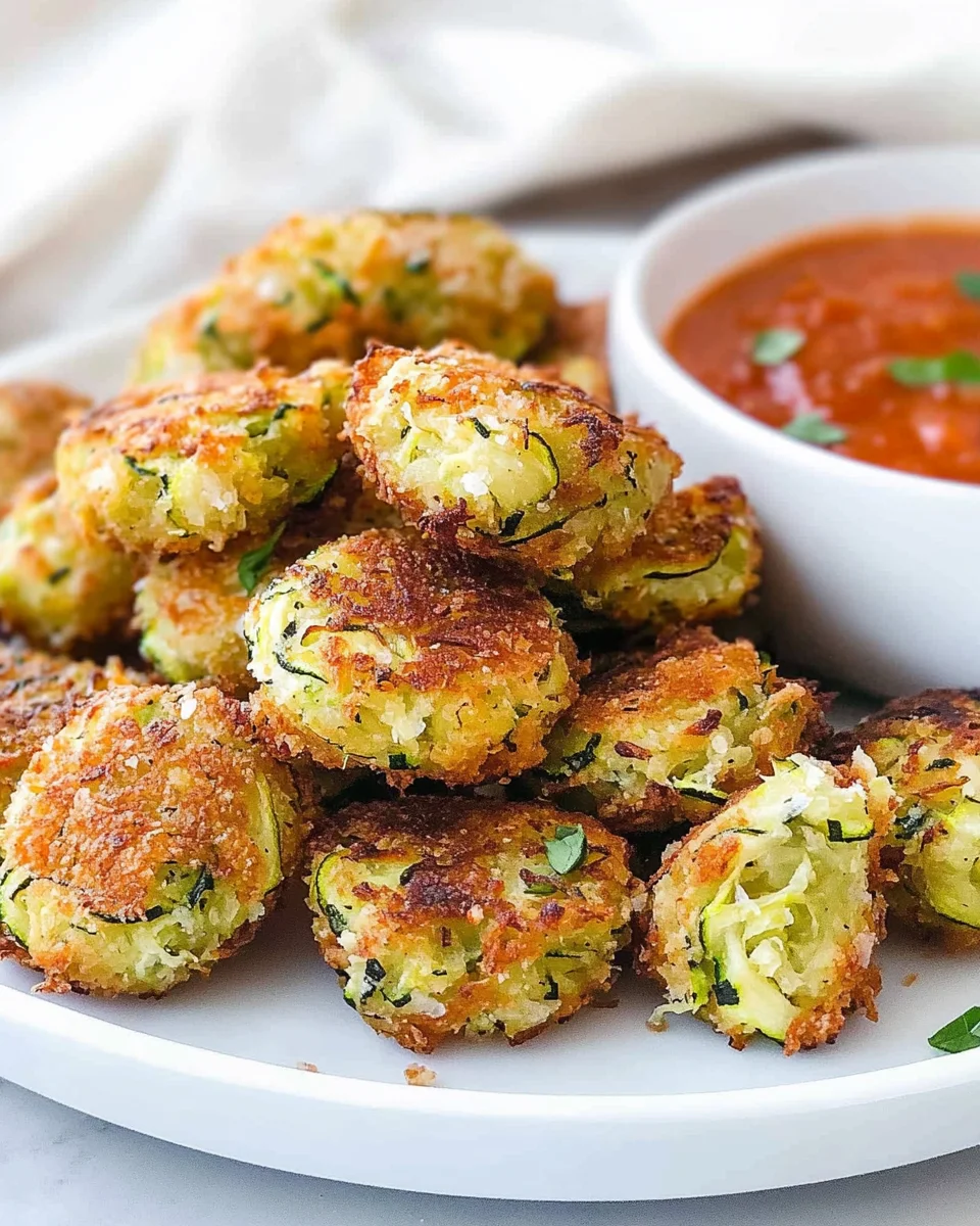 Zucchini Garlic Bites