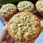 Zucchini Oatmeal Muffins