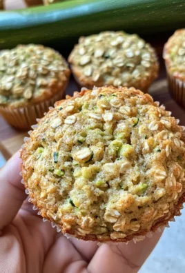 Zucchini Oatmeal Muffins
