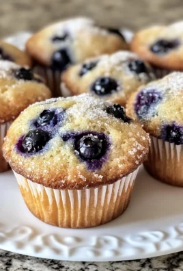 blueberry lemon sourdough muffins