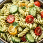 creamy avocado ranch pasta salad