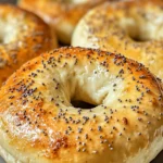 high protein air fryer bagels (quick recipe)