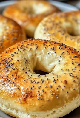 high protein air fryer bagels (quick recipe)