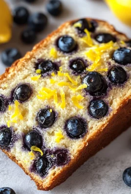 lemon blueberry sourdough breakfast loaf