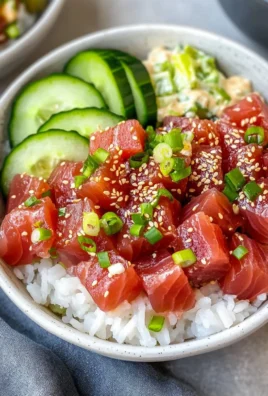 Ahi Tuna Poke Bowl