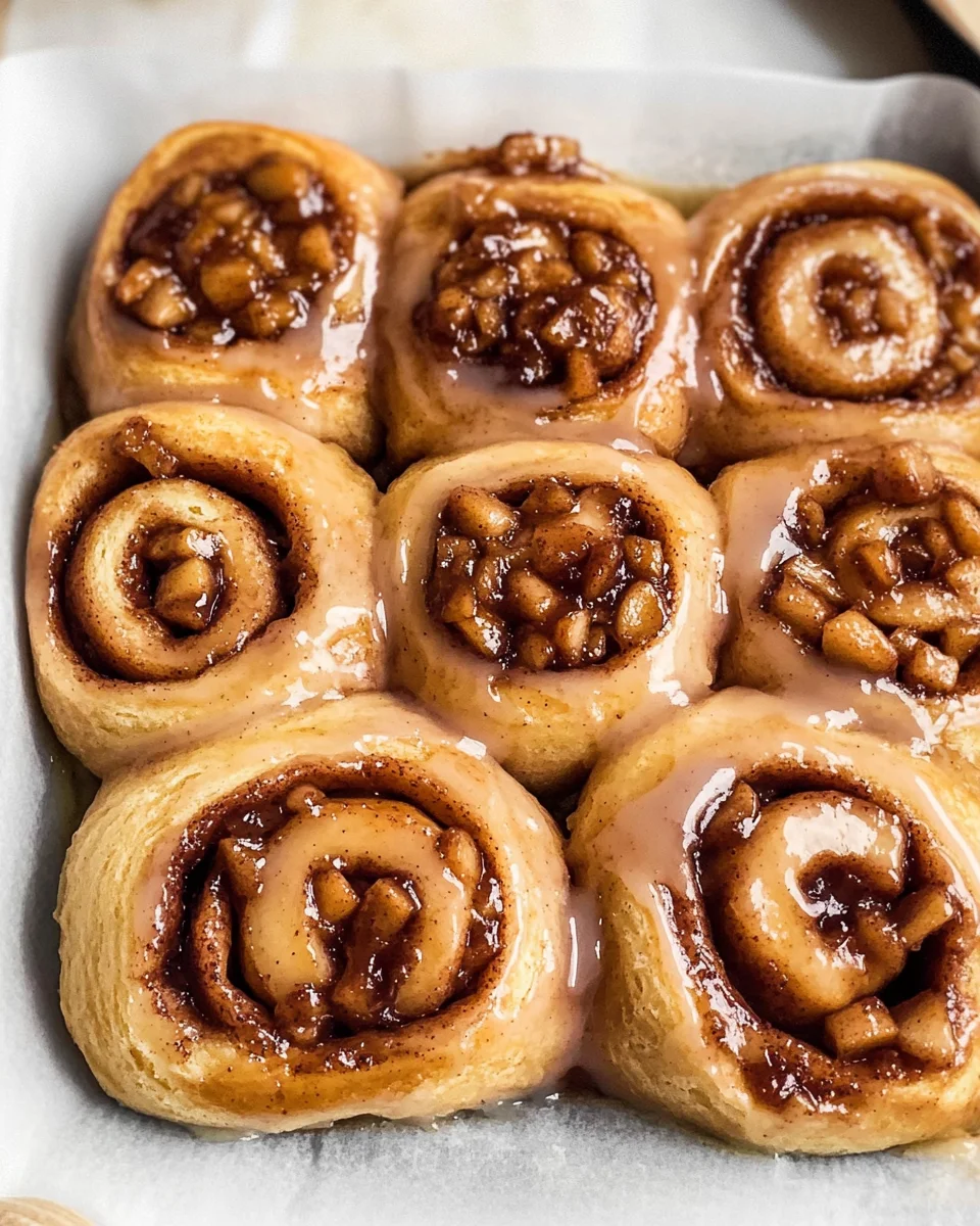 Apple Pie Cinnamon Rolls