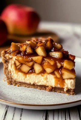 Apple Pie Stuffed Cheesecake