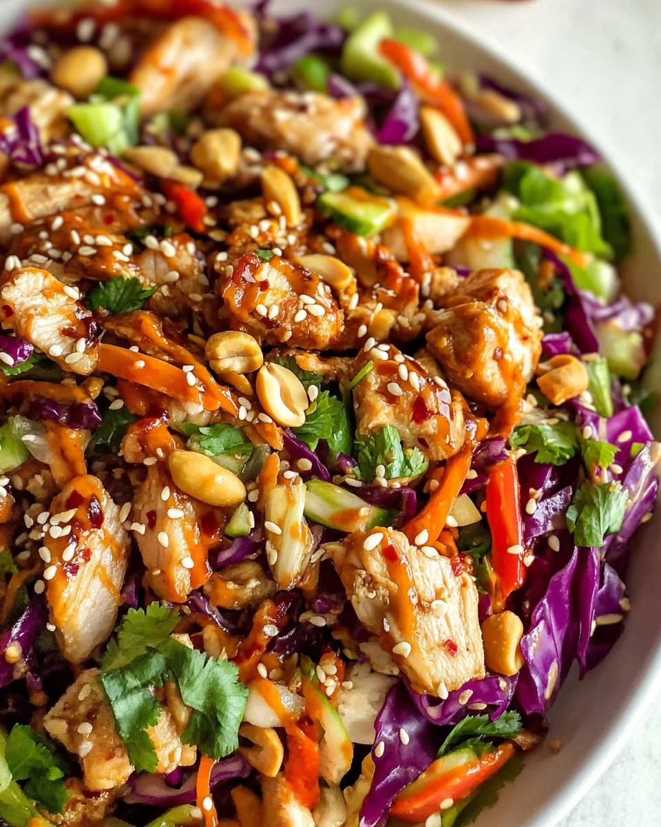 Asian Chicken Crunch Salad