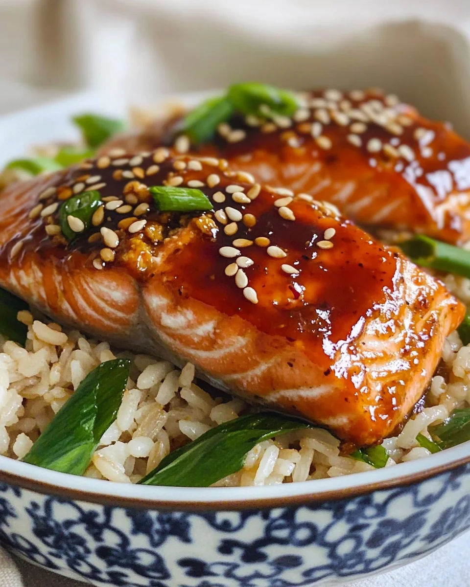 Baked Asian Salmon