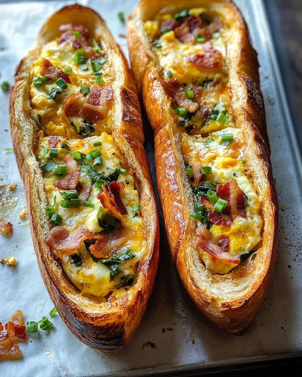Baked Egg Boats Recipe