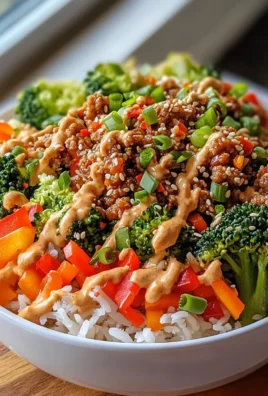 Bang Bang Ground Turkey Rice Bowls