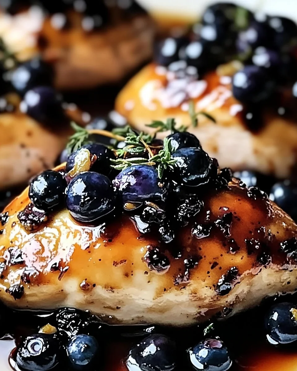 Best-Ever Blueberry Thyme Chicken: An Incredible Ultimate Recipe