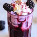 Blackberry Tea Iced Tea Latte