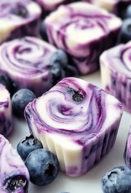 Blueberry Swirl Yogurt Bites