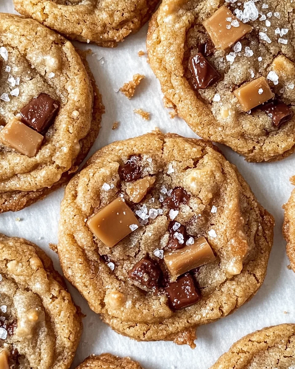 Brown Butter Toffee Cookies