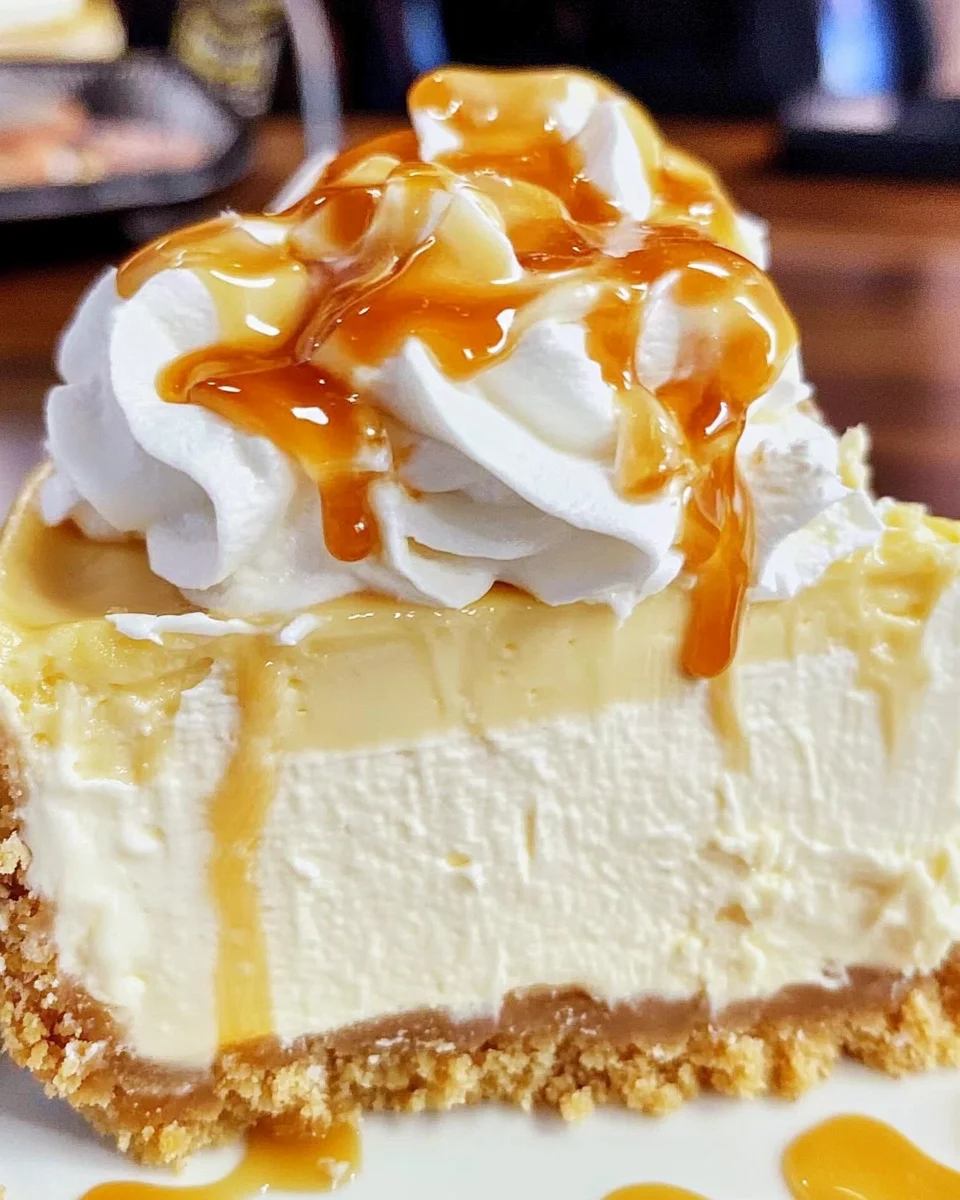 Butterbeer cheesecake