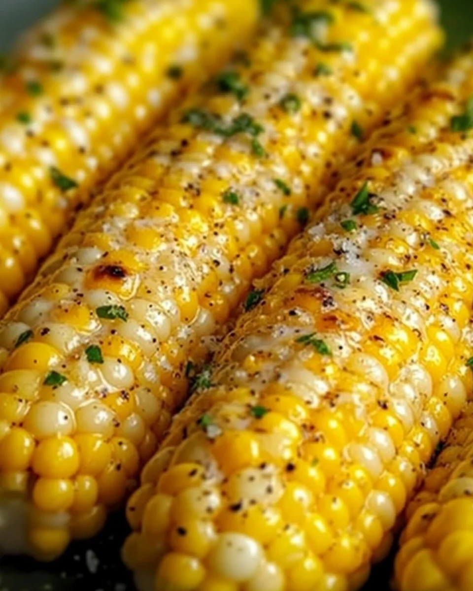 Buttery Garlic Corn on the Cob