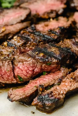 Charred and Juicy Marinated Skirt Steak