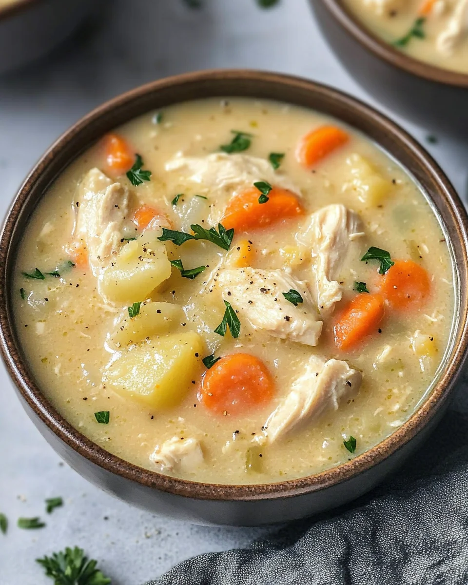 Chicken Pot Pie Soup