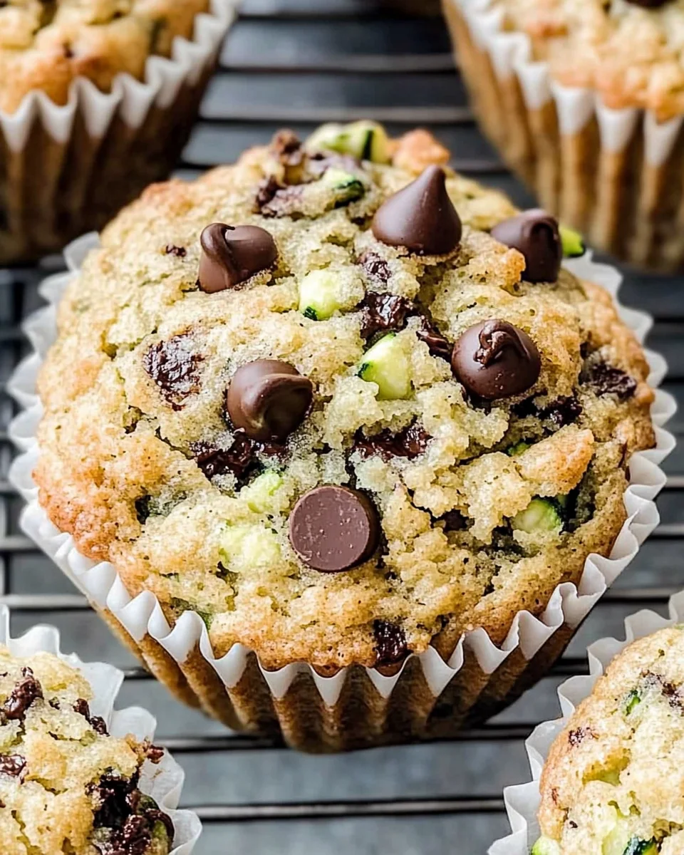 Chocolate Chip Zucchini Muffins