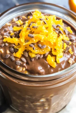 Chocolate Orange Overnight Oats