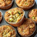 Coconut Flour Zucchini Muffins - Low Carb