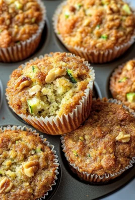 Coconut Flour Zucchini Muffins - Low Carb