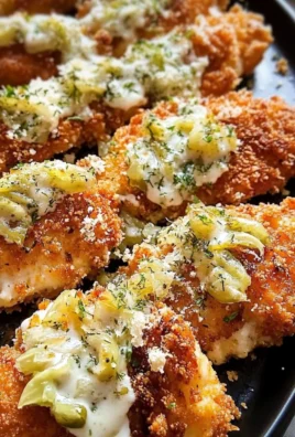 Crispy Dill Pickle Parmesan Chicken