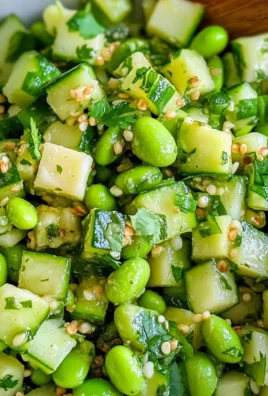 Cucumber Edamame Salad