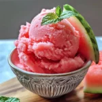 Easy Watermelon Sorbet