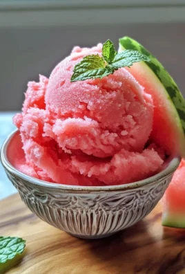 Easy Watermelon Sorbet