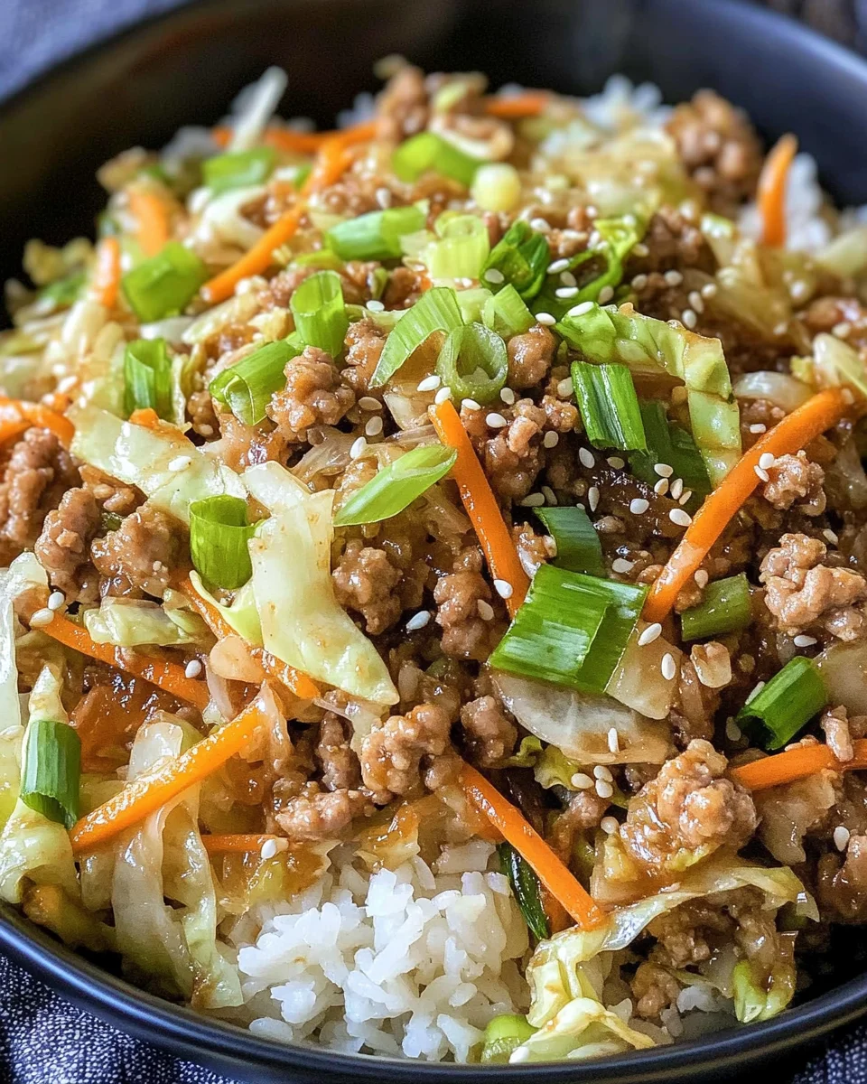Egg Roll in a Bowl Recipe