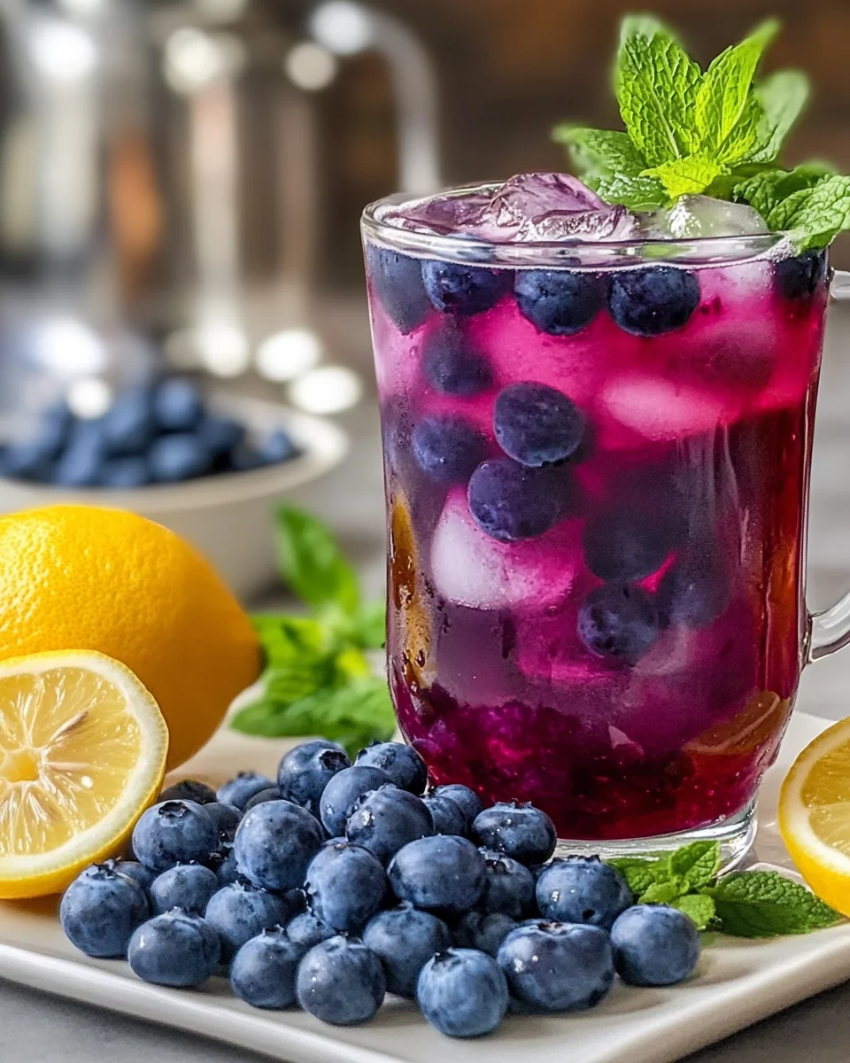 Fresh Blueberry Tea – A Refreshing Twist on Iced Tea