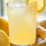 Ginger Lemonade Sweetened With Honey