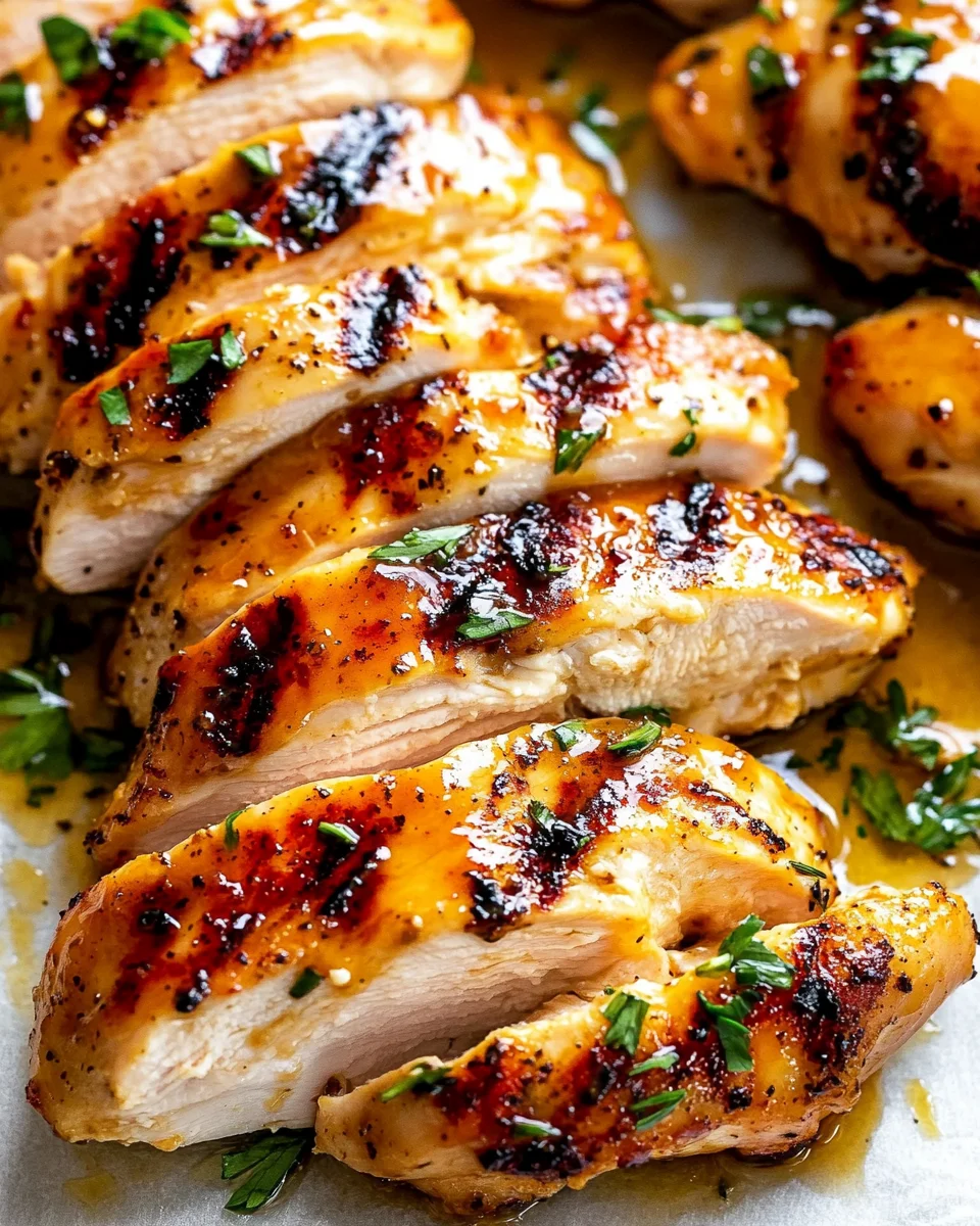Grilled Honey Mustard Chicken