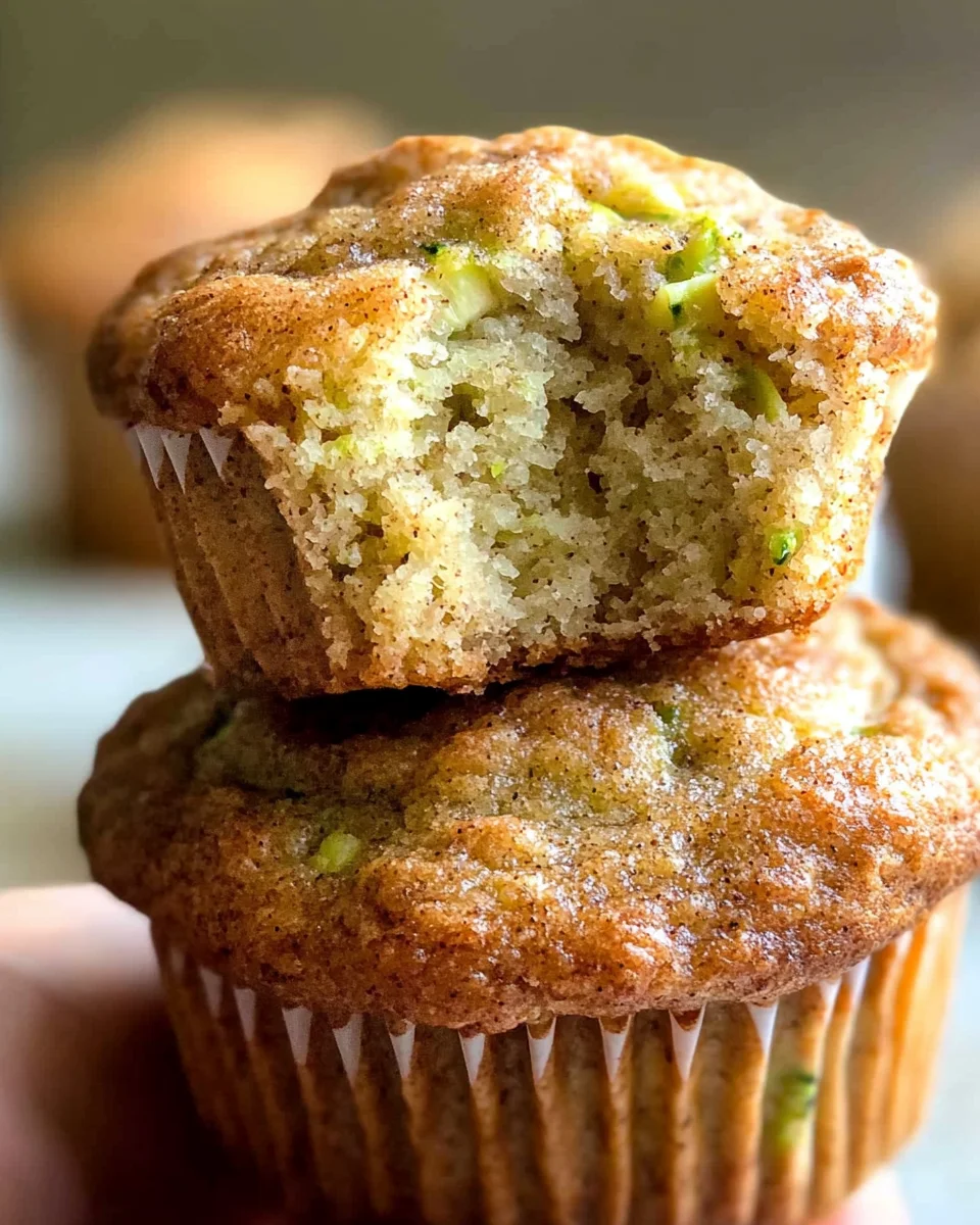 Healthy Banana Zucchini Muffins