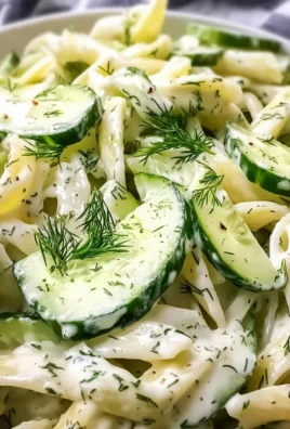 Healthy Cucumber Pasta Salad