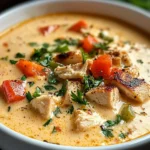 Hearty Creamy Cajun Chicken Soup: Flavorful & Satisfying