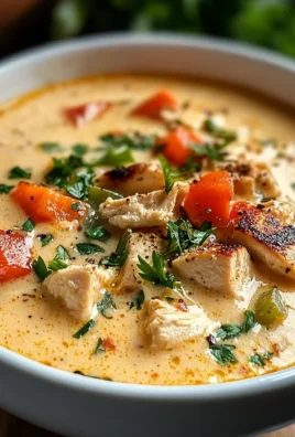 Hearty Creamy Cajun Chicken Soup: Flavorful & Satisfying