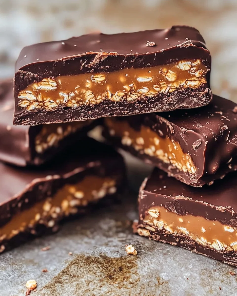 High Protein Twix Bars