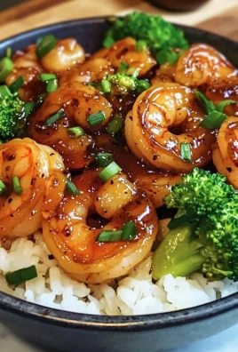 Honey Garlic Shrimp Bowls