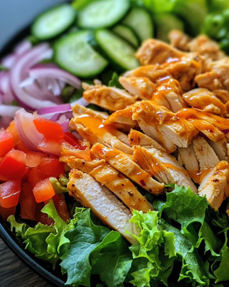 Honey Hot Chicken Salad