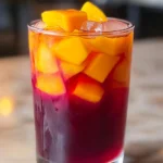 Iced Mango Hibiscus Tea