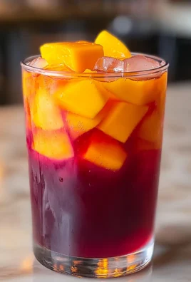 Iced Mango Hibiscus Tea