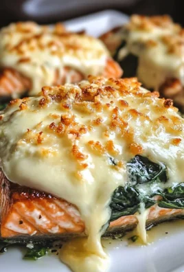 Irresistible Baked Salmon with Spinach and Mozzarella Bliss Awaits You!