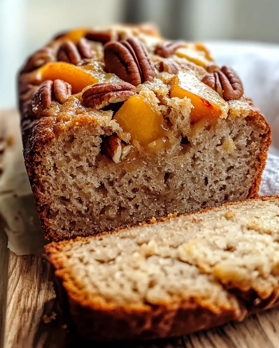 Irresistibly Easy Peach Pecan Bread for Cozy Mornings