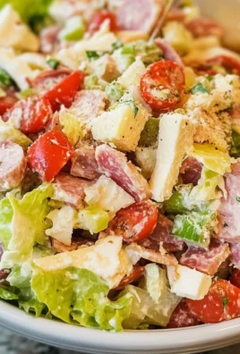 Italian Grinder Salad (Chopped Sub Salad)