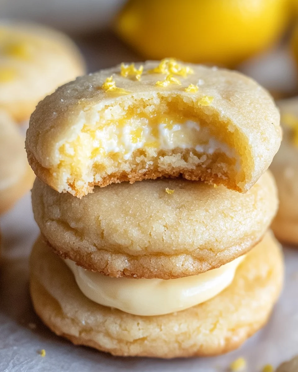 Lemon Cheesecake Cookies