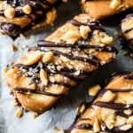 Low Calorie Frozen Banana Snickers